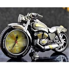 Avensyy Dekoratif Motorsiklet Tasarımlı Alarmlı Masa Saati