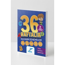 Pruva Akademi 2. Sınıf 36 Haftalık Kazanım Denemeleri – Türkçe, Matematik, Hayat Bilgisi | Pruva Yayınları