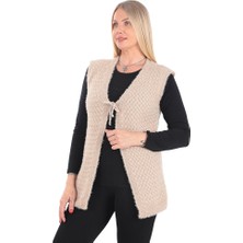 Kadın Triko Çeyizlik Yelek Sepet Örgü Model