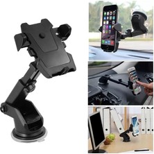 Go İthalat Long Neck One Touch Car Mount Araç Içi Telefonu Tutucu (784)