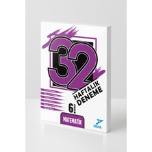 Pruva Akademi 6. Sınıf Matematik 32 Haftalık Deneme | Haftalık Deneme Video Çözümlü