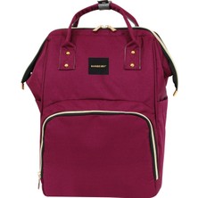 Avensyy Çok Amaçlı Anne Bebek Bakım Sırt Çantası Klasik Bordo