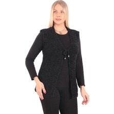 Kadın Triko Çeyizlik Yelek Sepet Örgü Model