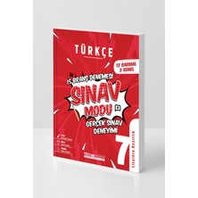 Pruva Akademi 7. Sınıf Türkçe Sınav Modu 15 Branş Denemesi | 12 Sarmal 3 Genel |