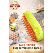 Eser Ticarett Evcil Hayvan Tüy Temizleme Tarağı – Kedi ve Köpekler Için Masajlı Tüy Toplama Fırçası, Pratik ve Etkili Bakım Tarağı