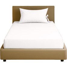 Sabia Soft Touch %100 Pamuk 62 Tel – 80X180 +30 cm Yüksekliğe Uygun Tek Kişilik Lastikli Çarşaf Seti