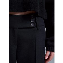 Volans Moda 72196 Çapraz Bel Geniş Paça Pantolon
