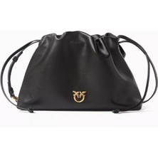 Pinko Mini Bağcıklı Çanta, Kompakt & Şık, Dana Derisi