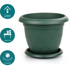 The Best Online Serinova Damla Saksı 2.2 Litre Yeşil