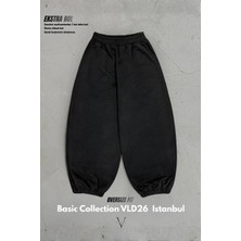 Vladivosto Oversize Fit 2 Iplik Mevsimlik Baggy Büyük Beden Eşofman Altı