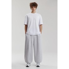Vladivosto Oversize Fit 2 Iplik Mevsimlik Baggy Büyük Beden Eşofman Altı