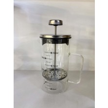 altabi French Press 350 ml – Borosilikat Cam, Bitki Çayı ve Filtre Kahve Demleme