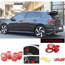 Vw Golf 8 2020-2023 Dizele Uyumlu Coil-Ex 4.cm Helezon Spor Yay