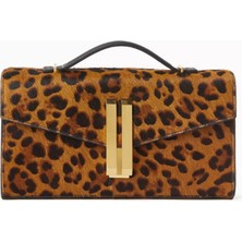 DeMellier Vancouver El Çantası, Leopar Desenli , Şık & Çok Yönlü