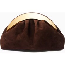 Süet Küçük Muse Çanta, Zarif & Iddialı Akşam Çantası