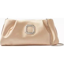 Saten Vittoria Clutch Çanta, Malone Souliers, Akşam Şıklığı