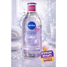 Nivea Micellair 400 ml Hassas Ciltler İçin Yatıştırıcı Temizleme Suyu Kokusuz Etki