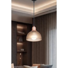 Limon 3D Desing Tekli Beyaz Sarkıt Avize Salon Mutfak Koridor Yatak Odası Lamba