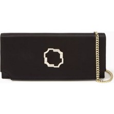 Malone Souliers Saten Vivien Clutch Çanta, Zarif & Işıltılı Akşam Çantası