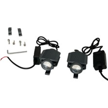 Matrix Sis Farı Süper Lenskısa Beyaz Uzun Sarı