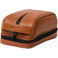 RYOKO Liwa Dopp Kit Deri Seyahat ve Bakım Çantası