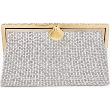 Grace Honeycomb Debriyaj, El Yapımı & Işıltılı, Deniz Kabuğu Tokası