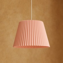 Limon 3D Desing Pleated Modern Tekli Sarkıt Avize – Minimalist Dekor, Ev Aydınlatma Oturma Odası