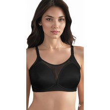 Le Jardin Lejardın Comfy Cup Balensiz Toparlayıcı Siyah Sütyen