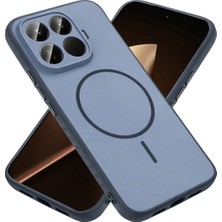 M.TK Moveteck Xiaomi Mi 15T Pro Kılıf Kamera Korumalı Magsafe Şarj Özellikli Yumuşak Kenarlı Hassas Butonlu Mat Silikon Kapak