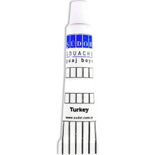 Südor Guaj Boya Tüp Mavi Küçük - 4 Adet