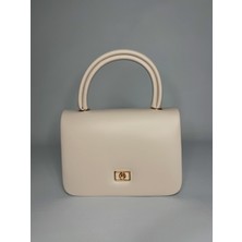 Özbu Kutu Gold Zincir Askılı Kulplu El & Omuz Çanta