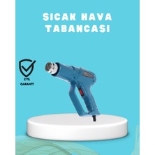 Zero Land Techmrt 2000W Sıcak Hava Üfleme Tabancası Seramik Rezistanslı Profesyonel