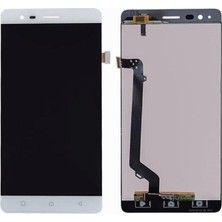 Day Lenovo K5 Note A7020 + Beyaz Dokunmatik Çıtasız Ekran Cep Telefonu Ekranı