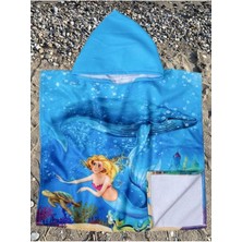 Dotamess Çocuk Panço Plaj Havlusu - Deniz Havlusu