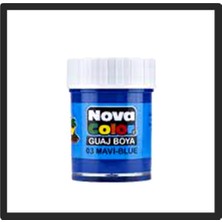 Südor Nova Color Guaj Boya Mavi Şişe - 4 Adet