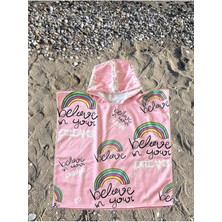 Dotamess Çocuk Panço Plaj Havlusu - Deniz Havlusu