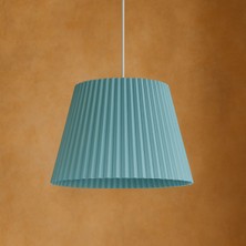 Limon 3D Desing Pleated Modern Tekli Sarkıt Avize – Minimalist Dekor, Ev Aydınlatma Oturma Odası