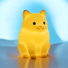 Multiogz 🐱 Dostum LED Mumlu Kedi – Dekoratif Gece Lambası