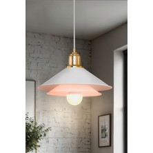 Limon 3D Desing Tekli Sarkıt Modern Avize | Minimal Tasarım Yatak Odası & Salon Aydınlatması Tekli Avize