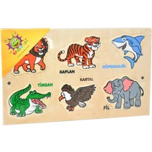 Popüler Sepet Yapboz Vahşi Hayvanlar - 111