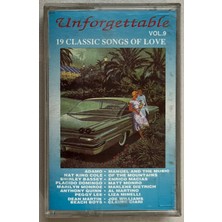 Kent Müzik Unforgettable Vol.9 19 Classic Songs Of Love Kaset