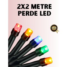 Flamex 8 Modlu Zaman Ayarlı LED Perde Işık – Bahçe ve Balkon Dekorasyonu