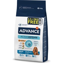 Techmrt Advance Dog Medıum Adult 12+2 Bonus Paket
