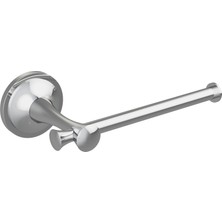 Conta Astra Serisi Krom Açık Tuvalet Kâğıtlığı – Duvara Monte, Paslanmaz, Modern Tasarım