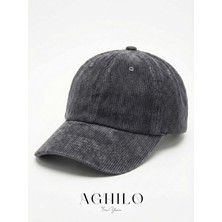 Aghilo Premium Yıkamalı Unisex Kadife Kep Şapka