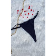 Dominant Sens Smyrna Love Yourself Baskı Detaylı String/tanga Külot