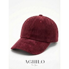 Aghilo Premium Yıkamalı Unisex Kadife Kep Şapka