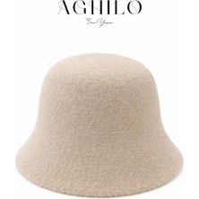 Aghilo Kaşmir Yün Karışımlı Bucket Şapka