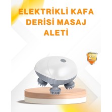 Zero Land Techmrt Şarjlı Kafa Masaj Aleti 3 Hız Ayarlı Derin Masaj