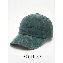 Aghilo Premium Yıkamalı Unisex Kadife Kep Şapka
